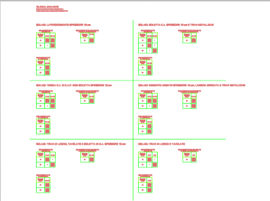 Download dwg CAD model Protection of floors and false ceilings Global Building
