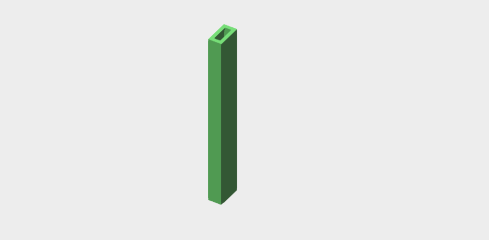 Download sketchup model 4-sided steel column guard Global Building