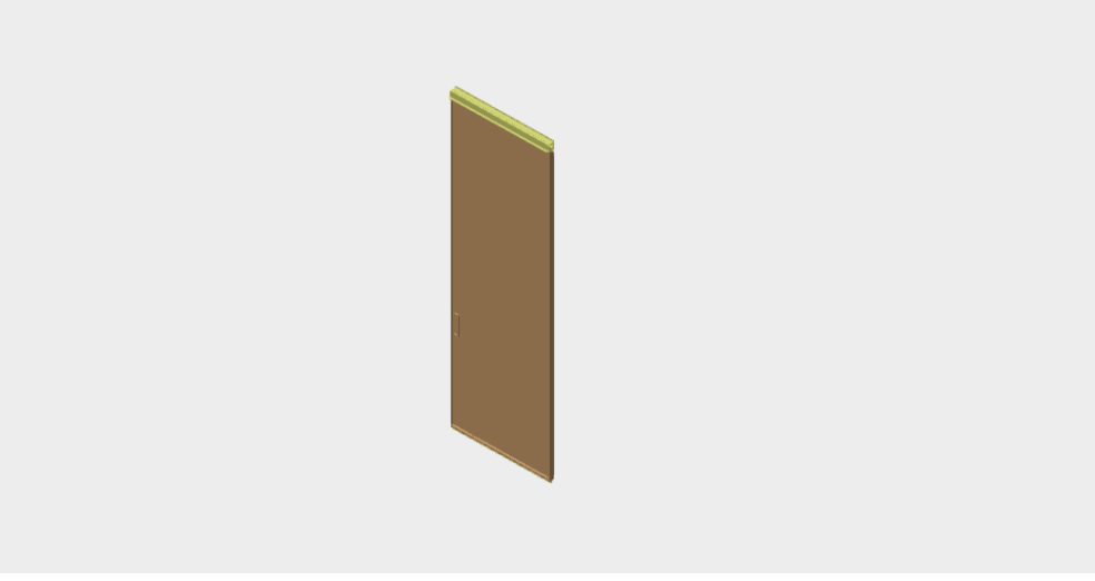 Download BIM ifc model Manhattan Up vertical wall 1 sliding tracks Henry Glass