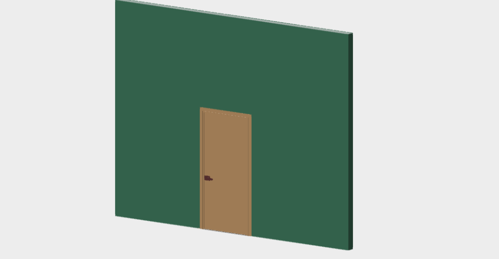Download sketchup model Swing Door Henry Glass manhattan up 