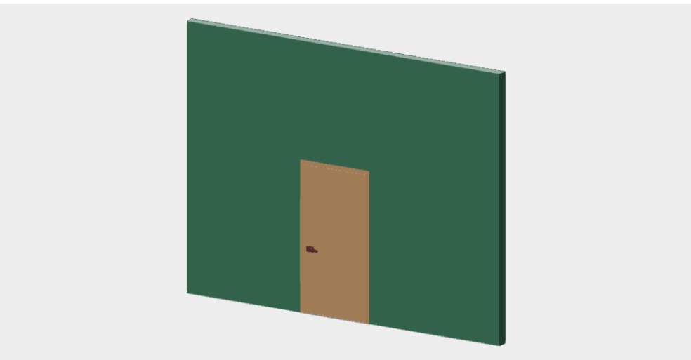 Download BIM Model rfa Swing Door S-Light Manhattan Up Battente Henry glss