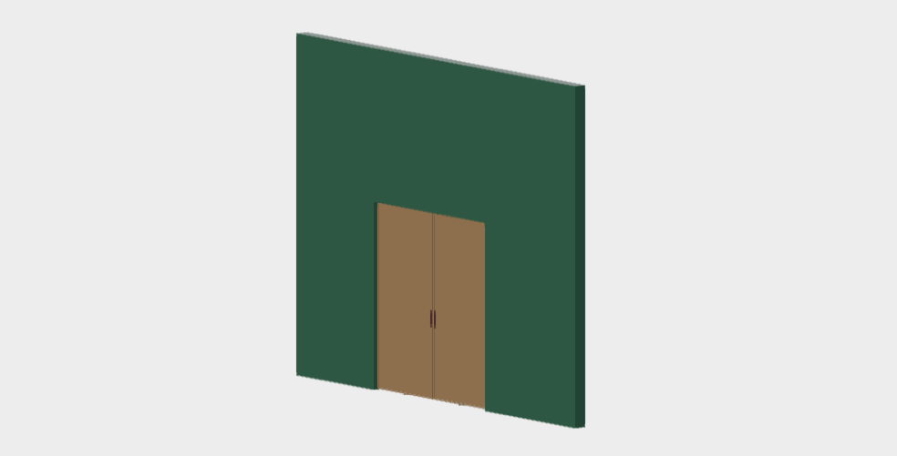 Download dwg CAD model Double central pivot door  Manhattan Up Henry Glass