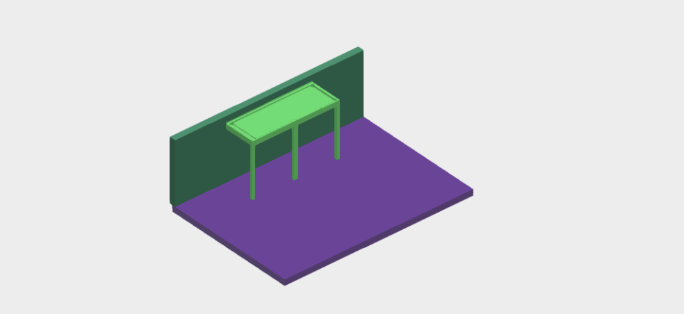 Download BIM model rfa Kedry Neos Leaning against single column central length closed