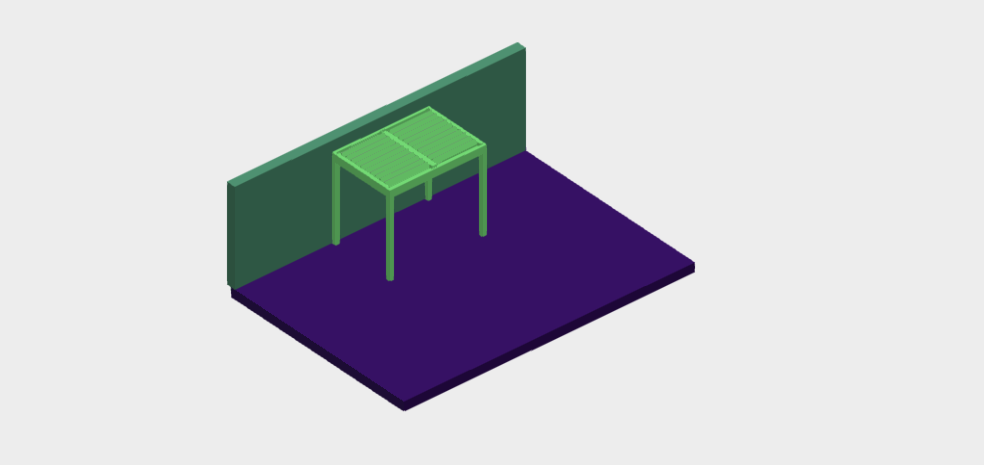 Download BIM ifc model Kedry Neos self-supporting double central column lenght