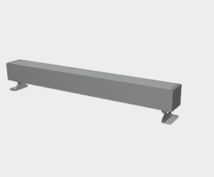 Download 3ds model Mini Corniche applique 300 Platek