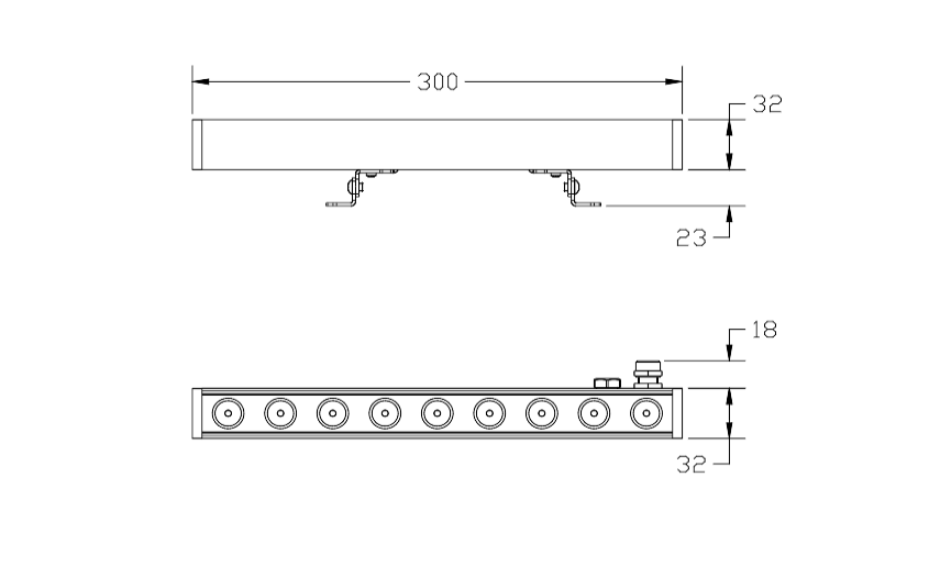 Download 2D dwg CAD model Mini Corniche 300 2D dwg 