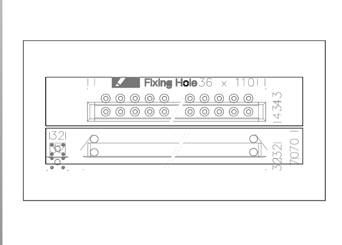 Download 2D dwg CAD model Mini Corniche 100 Platek 