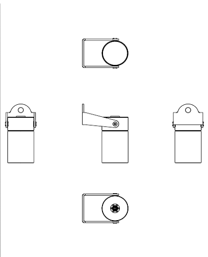 Download 2d Dwg CAD model Raygun 50 Platek
