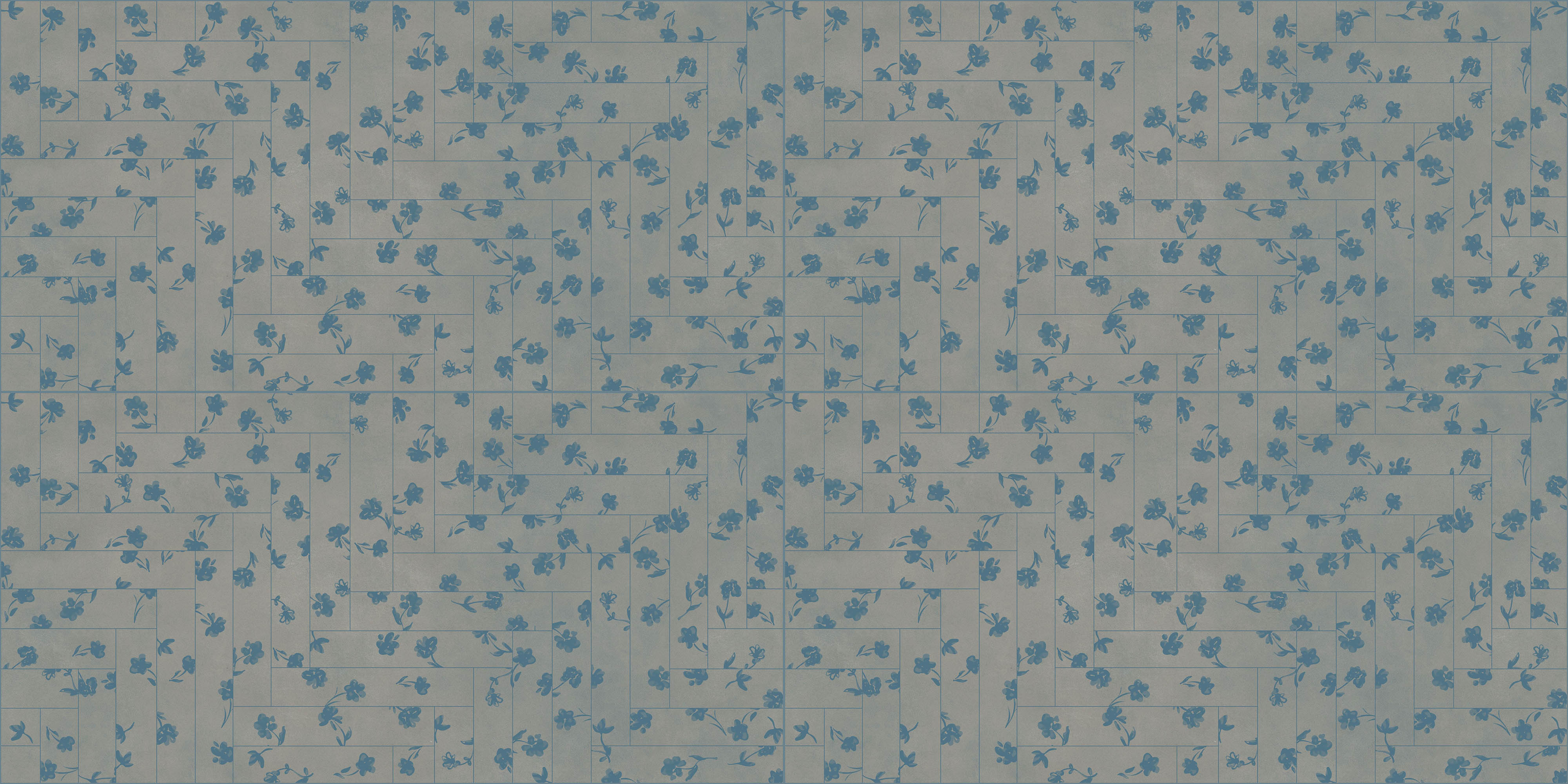 Download 3D texture Colorama Decor 4 Flowers B Ceramica Bardelli