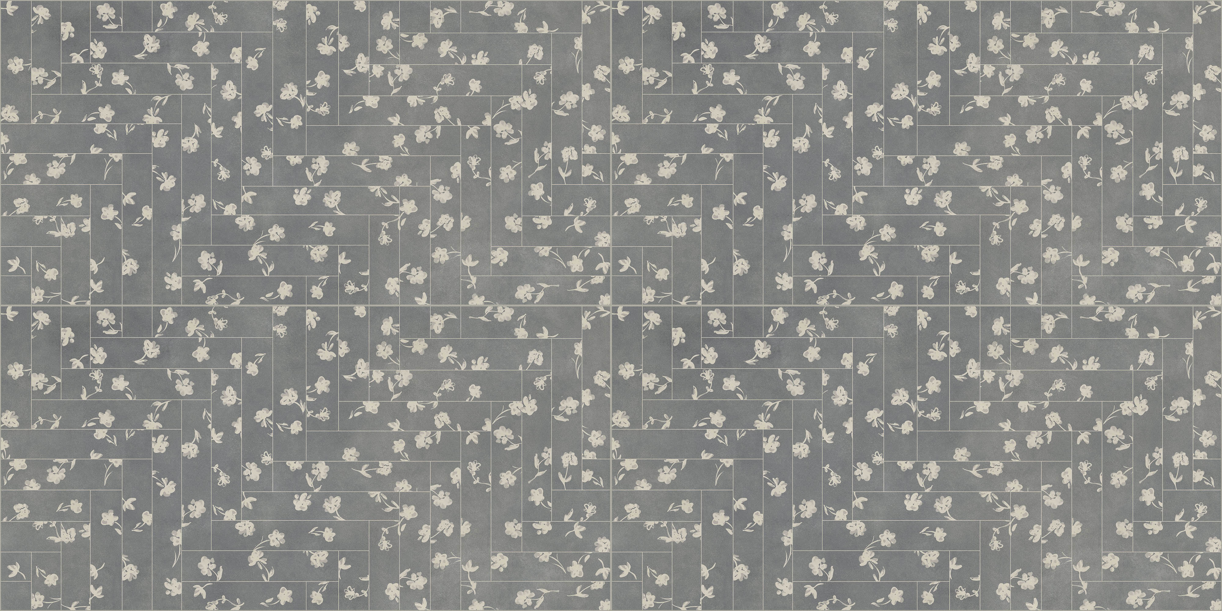 Download 3D texture Colorama Decor 4 Flowers C Ceramica Bardelli
