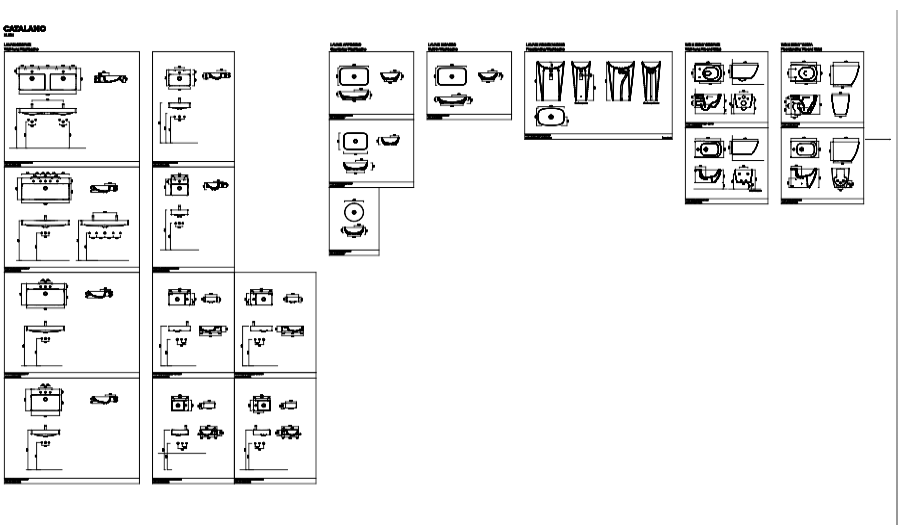 Download 2D dwg CAD model Abaco Elice 