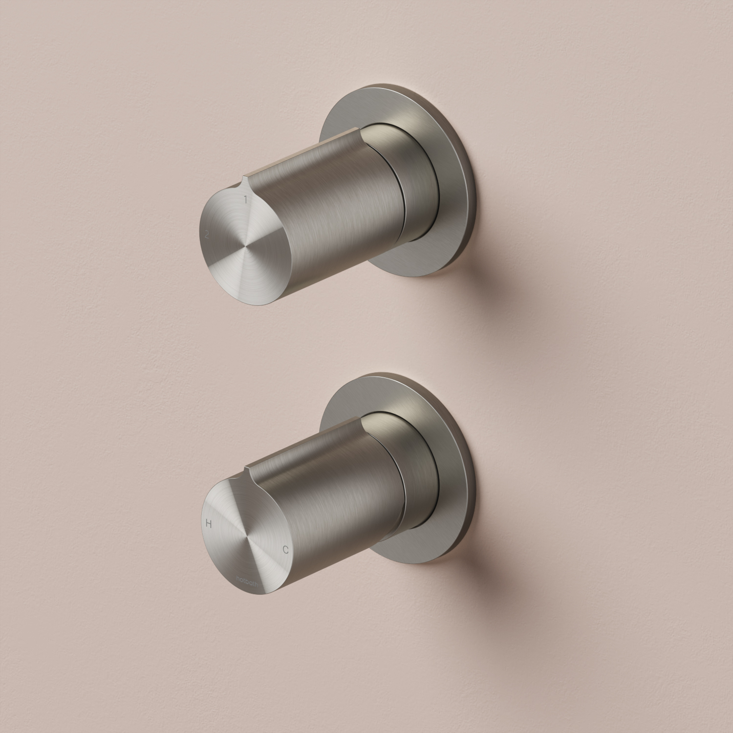 Download dwg CAD model GT129 Concealed shower mixer with 2-way diverter .