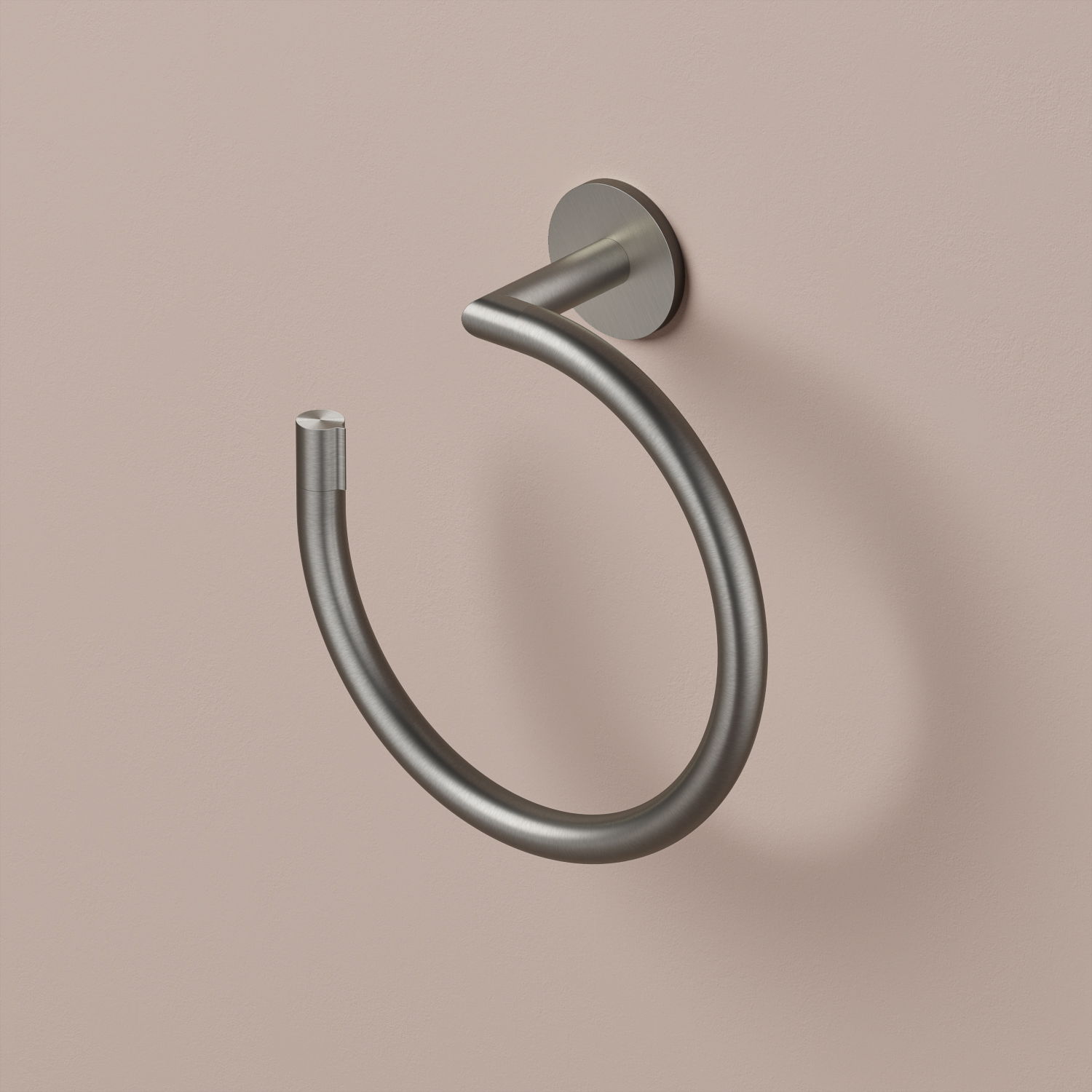Download dwg CAD model GTA08 ring-shaped towel holder
