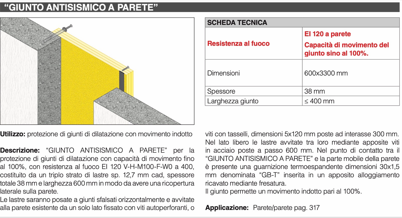 Download technical information Wall Seismic Joint Global Building