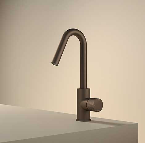 Download dwg CAD model GY004D swivel-spout washbasin tap  Hotbath