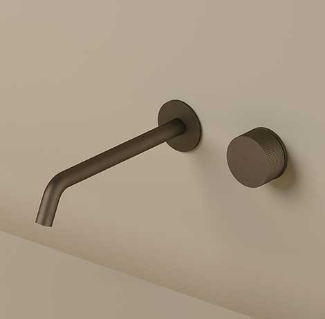 Download BIM Model rfa GY005D-25 built-in washbasin mixer tap with 25cm spout