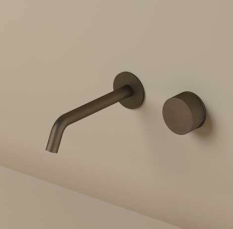 Download BIM Model rfa GY005R-20 20cm spout built-in washbasin mixer tap Hotbath Guy
