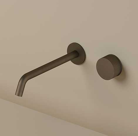 Download BIM Model rfa GY005R-25 Built-in washbasin mixer tap with a spout length of 25 cm