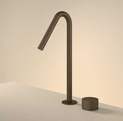 Download BIM Model rfa GY023HD two-hole basin mixer with swivel spout