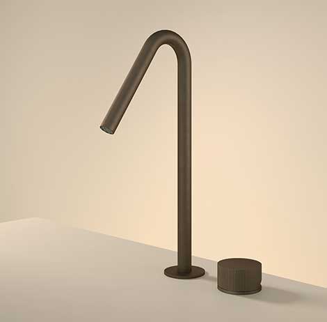 Download BIM Model rfa GY023HR two-hole basin mixer with swivel spout 