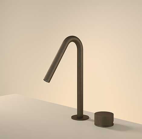 Download BIM Model rfa GY023R two-hole basin mixer with swivel spout Hotbath