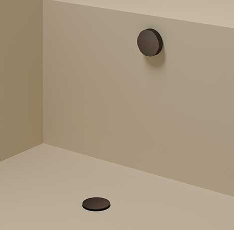 Download BIM Model rfa P032 drain pipe for a bath with an overflow 