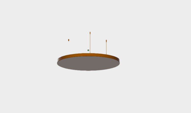Download sketchup model Ceiling Ø100 LvB Melodia