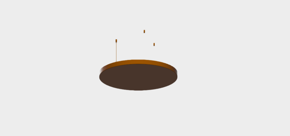 Download sketchup model Ceiling Melodia  Ø80