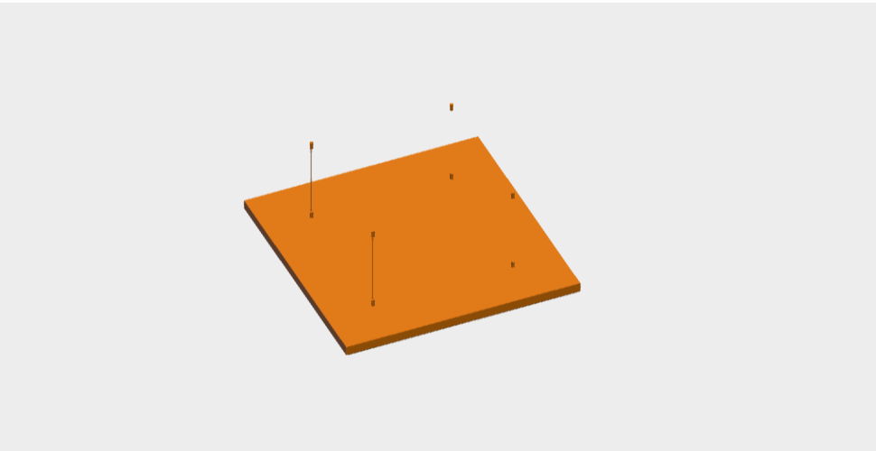 Download dwg CAD model Ceiling 100x100 Lvb Quartetto