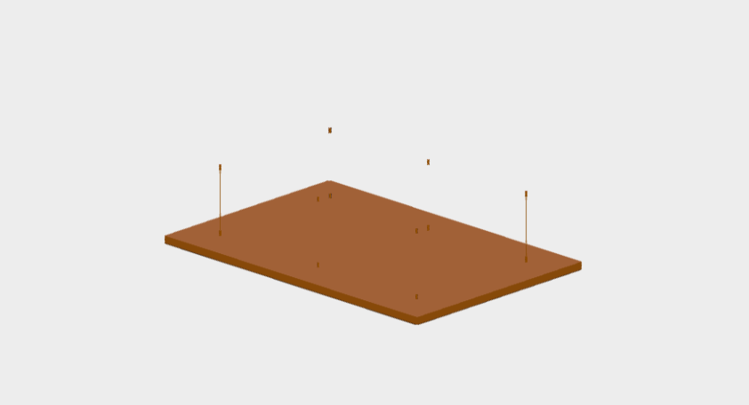 Download sketchup model Ceiling 120x180 LvB Quartetto