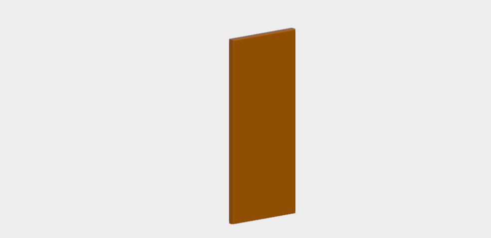 Download sketchup model Wall 60x150 Lvb Quartetto