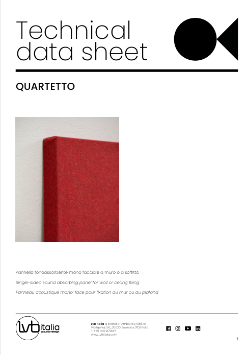 Download technical information Quartetto LvB