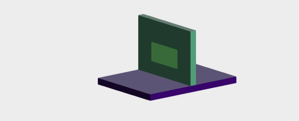 Download sketchup model GBP panels for infill walls with spaced openings – EI180-240 masonry wall