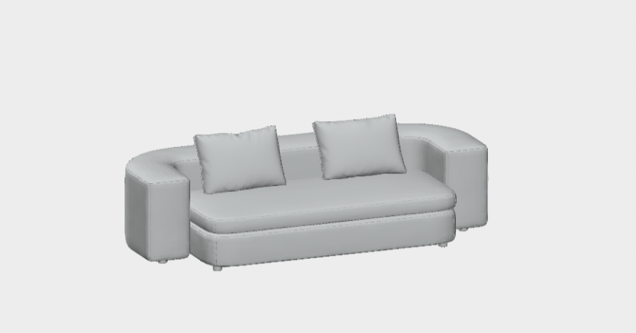 Download dwg CAD model Foster DIV120 Milano Bedding