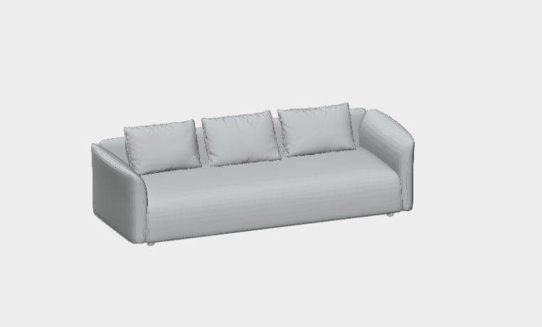 Download dwg CAD model Kirk DIV200 Milano bedding