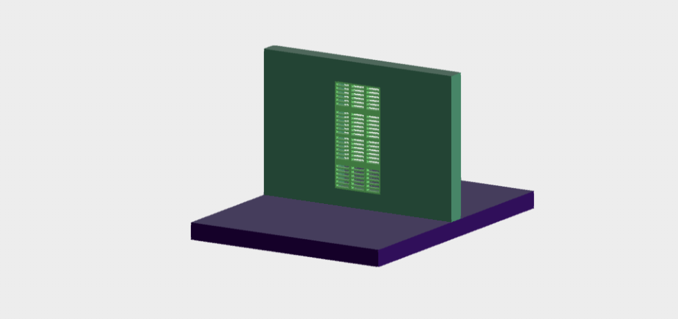 Download BIM Model rte Global Building GBGA60 grille for masonry walls, EI60