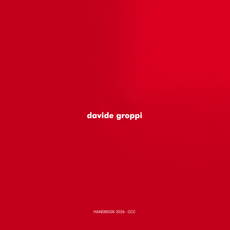 Download Davide Groppi Catalogue Handbook 2026 CCC