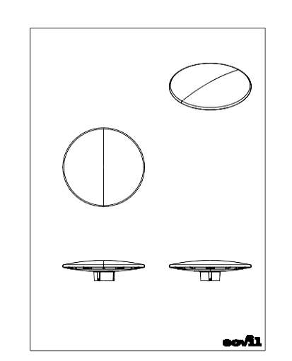 Download 2D dwg CAD model Head 99289 Sovil