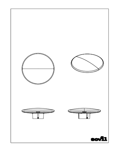 Download dwg CAD model Sovil Head 99503
