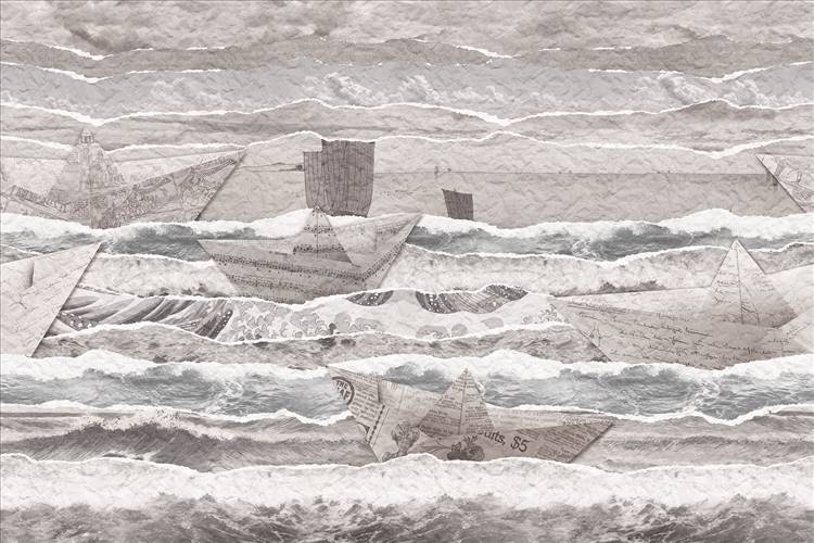 Download 3D Textures Paper Ship