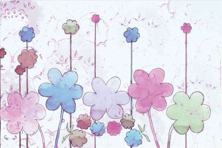 Download 3D Textures Daisy Field