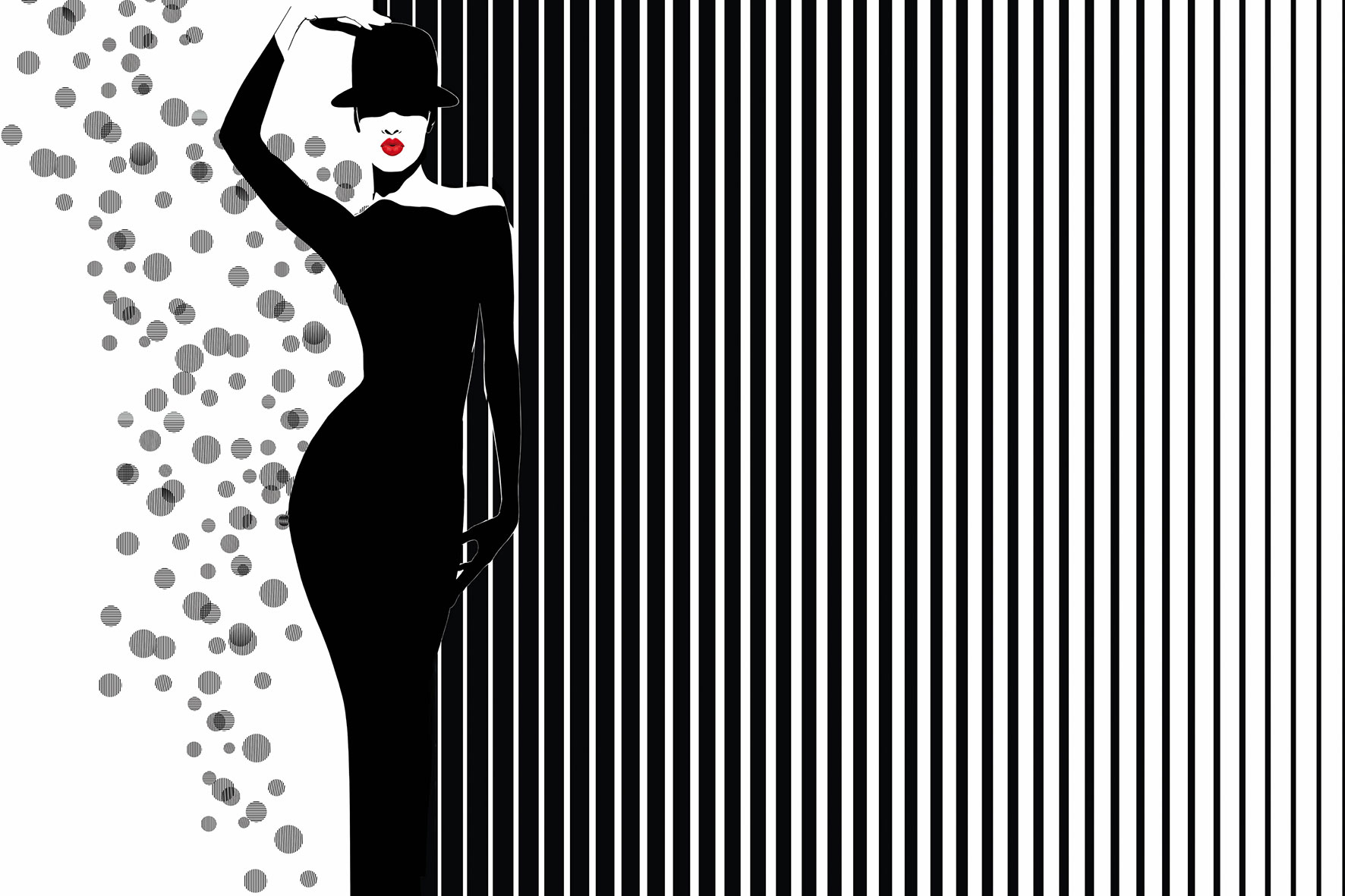 3d Textures for 3ds Max and other software - Glamora-Black&White-GLVA10A