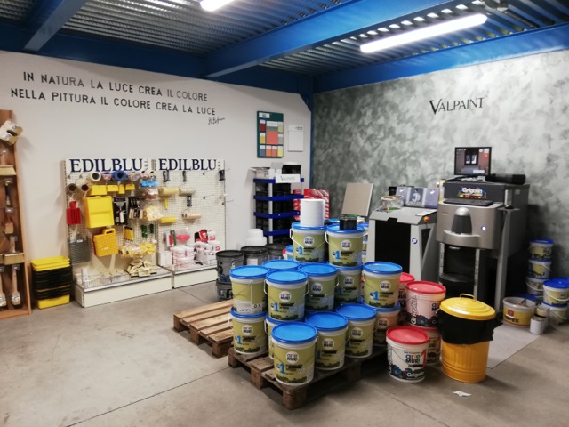 Edilblu a Busalla (GE) è un colorificio di riferimento per Genova