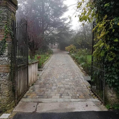 Villa d'epoca pavimenti Savignone