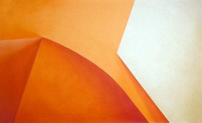 EMPTY SPACE WITH ORANGE AND WHITE 