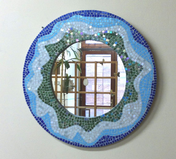 specchio in mosaico