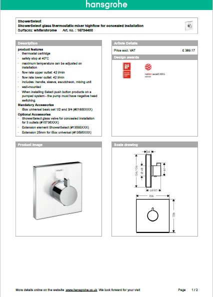Download Techincal informations Select