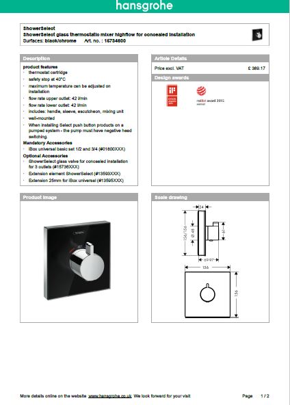 Download Techincal informations Select