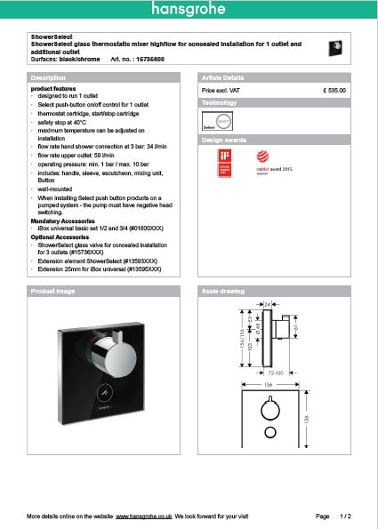 Download Techincal informations Select