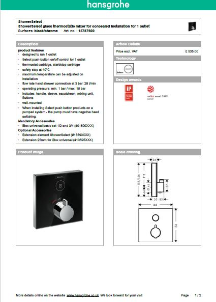 Download Techincal informations Select